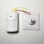 Detecteur de Mouvement Filaire PIR SAIFULI SFL-806 110° – Capteur Infrarouge Mural pour Alarme Maison et Securité Intérieure