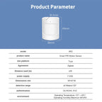 Detector de movimiento Zigbee Tuya PIR LINCUKOO – Captador de infrarrojos inteligente Compatible con Smart Life y Alexa para alarma de casa