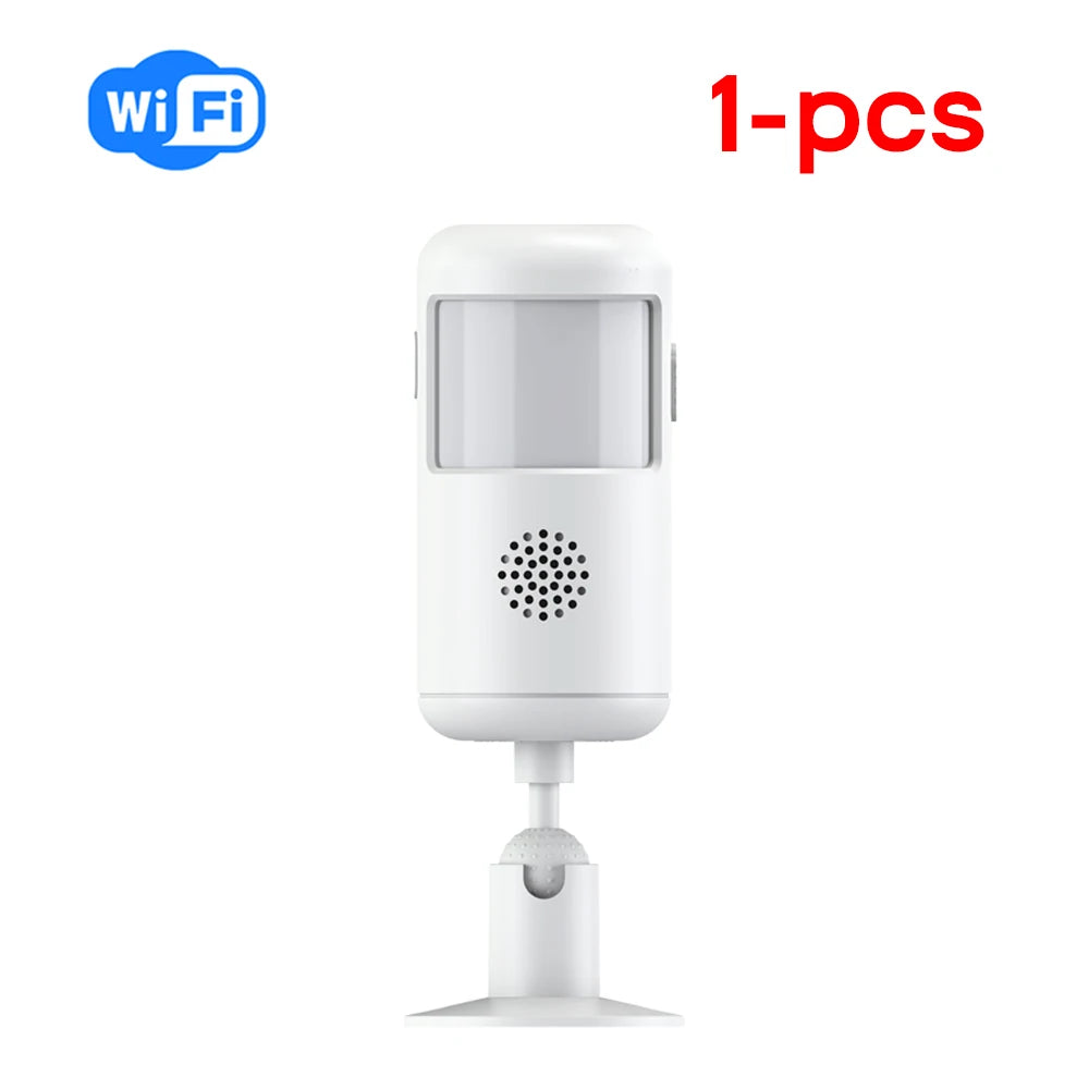 Detector de movimiento PIR 433MHz Modo doble - Capteur Infrarouge Étanche 180° Compatible Tuya Smart Life para seguridad Maison