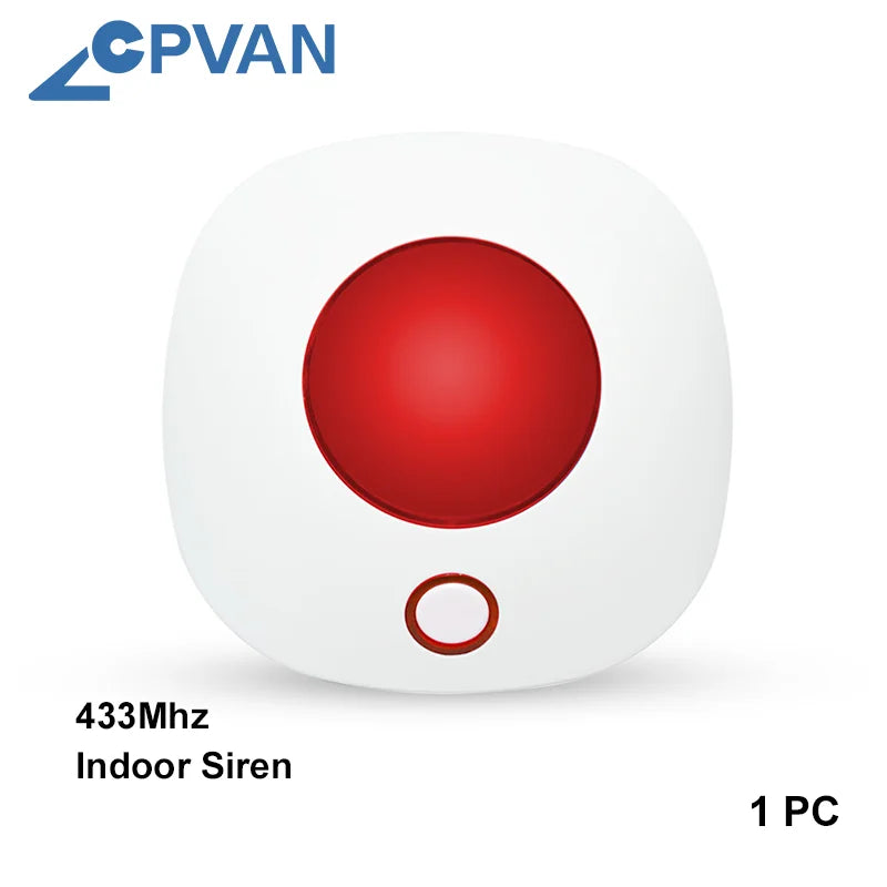 CPVAN CP10 Pro – Système d’Alarme Maison WiFi + 4G Tuya avec Écran Tactile 7" et Sirène 110 dB