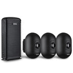 Alarma Allée Sans Fil KERUI DW9 con detector de movimiento PIR Étanche – Sistema de seguridad de garaje y exterior con modo Accueil y Sirène Puissante