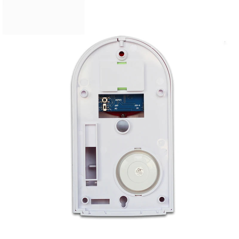 Sirène Sans Fil ONENUO 110 dB avec Flash Lumineux – Alarme Intérieure et Extérieure pour Système de Sécurité Maison et Garage