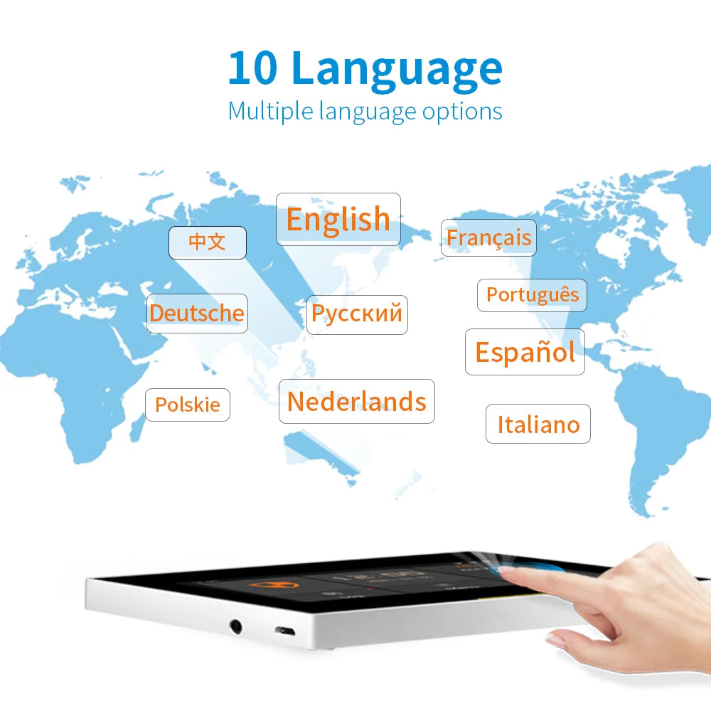 Staniot H501-4G – 433-MHz-WLAN-4G-Netzwerk-Alarmsystem mit taktiler Tastatur, kompatibel mit Tuya und Smart Life