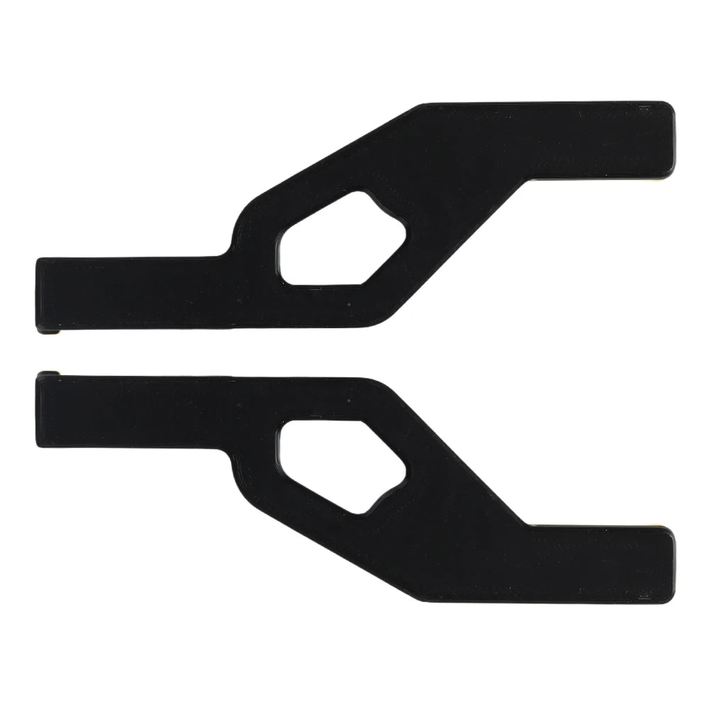 Paire de Verrous de Sécurité “ALARMED” pour Fenêtres de Camping-Car et Caravane – Protection Visuelle et Anti-Intrusion pour Verrous Polyplastic / Polyfix