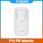 FUERS G03 – Hausalarmsystem mit Tuya-WiFi- und GSM-Verbindung, 2,4-Zoll-Farbbildschirm, Kit Sécurité Sans Fil mit Tür- und Bewegungsmelder