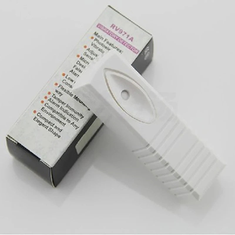 Detector de vibración digital numérico ZJMZYM RV971A – Captador de chocolate inteligente para alarma de casa, café, pared y vidrio