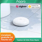 Détecteur de Fuite d’Eau Aqara Zigbee IP67 – Capteur d’Inondation Connecté Compatible Mi Home et Apple HomeKit