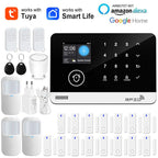 Earykong ER-G03 - Sistema de alarma Maison Connecté Tuya WiFi &amp; GSM, Clavier Tactile, RFID, Écran Couleur, Seguridad Sans Fil Anti-Intrusion
