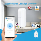Detector de agua Zigbee 3.0 Ewelink – Captador de onda conectado con alerta instantánea y vigilancia a distancia 