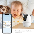 Caméra Intérieure IMOU Ranger 2C 4MP – Caméra WiFi 360°, Détection Humaine, Vision Nocturne et Surveillance Bébé & Maison