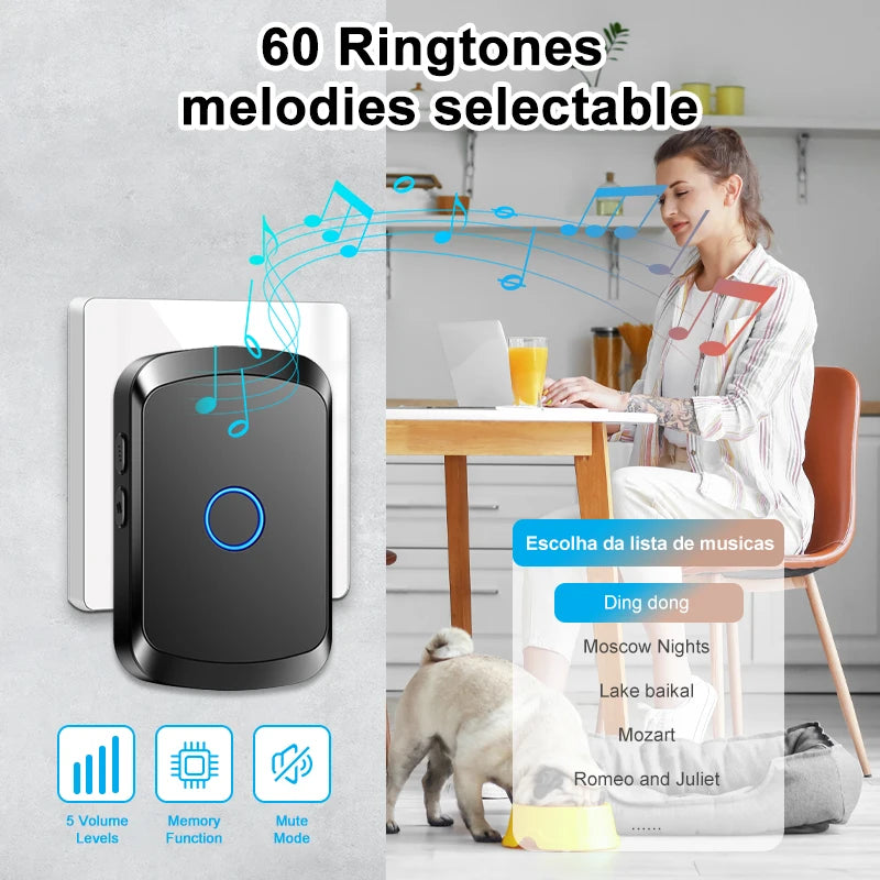 Buscapersonas sin filtro para personas con botón SOS y reloj de llamada – Sistema de alerta de urgencia para casas, niños y pacientes