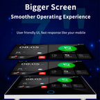 KERUI G70 – Sistema de alarma Maison Connecté 4G y WiFi con pantalla táctil de 7 pulgadas, aplicación Tuya y Captores Sans Fil