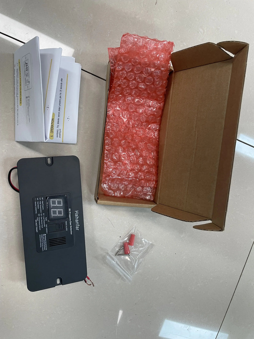 Digitaler 12-V-Propangas-Detektor für Camping-, Auto- und Mobilheime – Leistungsstarker 85-dB-Alarm mit digitalem Bildschirm