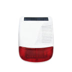 Sirène Extérieure Sans Fil Solaire 433 MHz 110 dB avec Flash – Étanche IP65 et Batterie Longue Autonomie