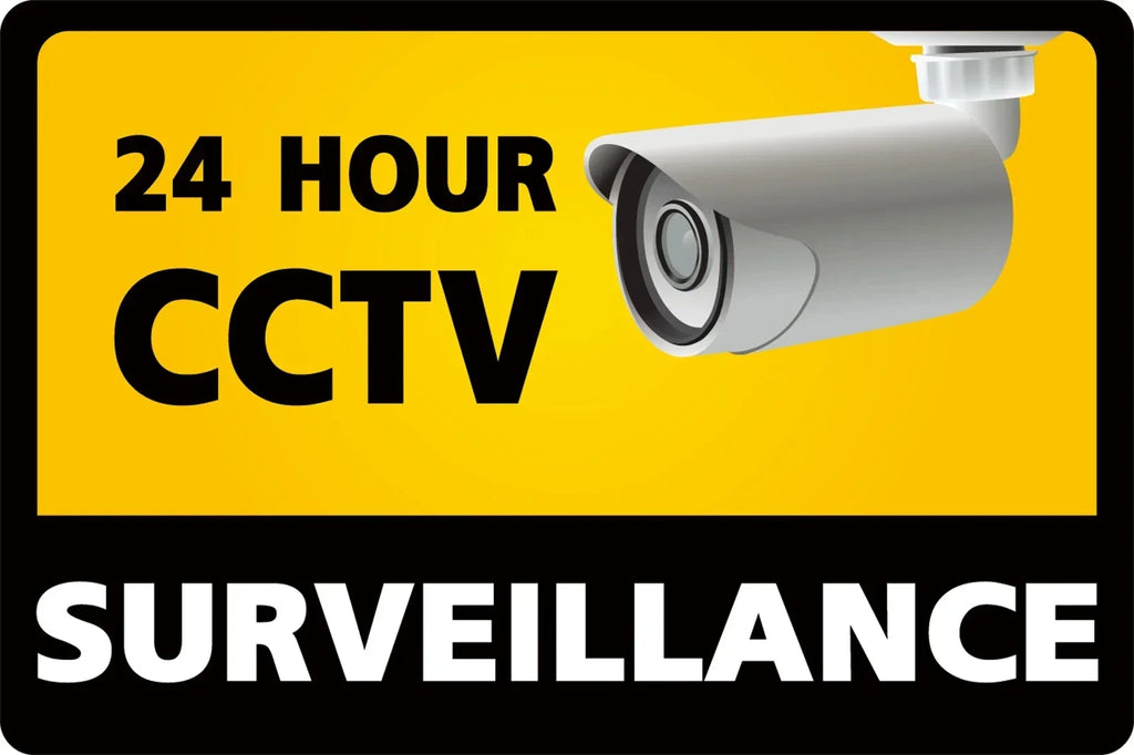 Panneau Métallique “Maison Sous Vidéosurveillance 24h/24” – Señalización de seguridad exterior duradera y decorativa 