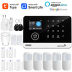 Earykong ER-G03 - Sistema de alarma Maison Connecté Tuya WiFi &amp; GSM, Clavier Tactile, RFID, Écran Couleur, Seguridad Sans Fil Anti-Intrusion