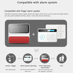 eTiger ES-S8A Sirène Extérieure Solaire Sans Fil – Alarme avec Flash pour Systèmes S4, S3B et S6