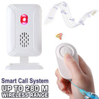 Pager d'Appel Sans Fil Longue Portée 280 m – Sistema de alerta de urgencia para personas mayores y asistencia a domicilio