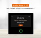 TAIBOAN – Hausalarmsystem mit 4G + WiFi-Verbindung, Sirene 115 dB, Tastsensor und Steuerung über Tuya/Alexa/Google Assistant 