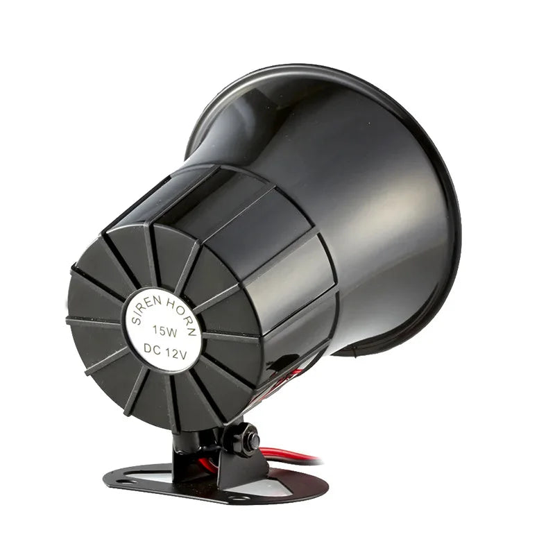 Sirène Filaire QHSPE 626 – Avertisseur Sonore 12V Haute Puissance pour Système d'Alarme Anti-Vol