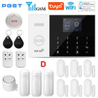 PGST 105-2G – Sistema de alarma Maison Connecté WiFi 2G 433 MHz Tuya Smart Life, pantalla y teclado, compatible con Alexa y Google