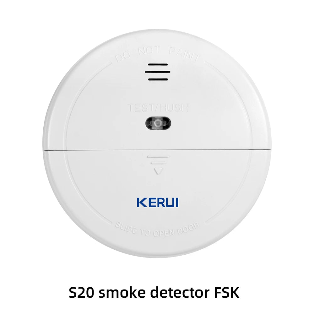 KERUI G70 – Sistema de alarma Maison Connecté 4G y WiFi con pantalla táctil de 7 pulgadas, aplicación Tuya y Captores Sans Fil