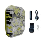 Alarma de camping portátil con filtro apagado – Dispositivo de seguridad 120 dB recargable y Étanche IP65 para viajes, vivac y exteriores