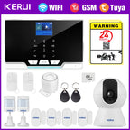 KERUI G20 – Smartes Tuya-Smart-Alarmsystem mit farbigem Bildschirm, Sirene und 433-MHz-Funkdetektoren, kompatibel mit Alexa 