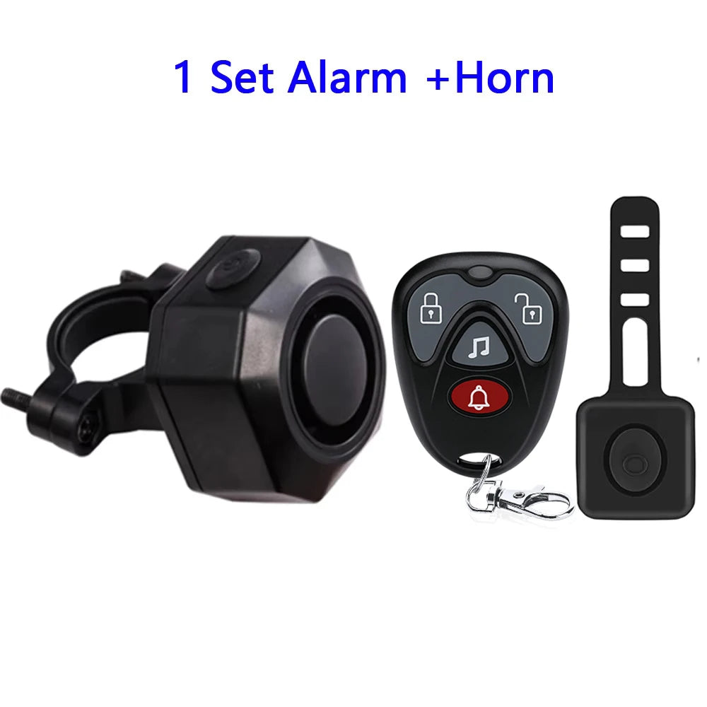 Extractme Alarme Vélo et Moto Sans Fil 110 dB Rechargeable USB – Détecteur de Vibration Étanche IPX5 pour Vélo, Scooter et Deux-Roues