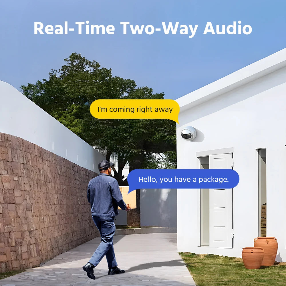 Caméra de Surveillance ANNKE 4K 8MP PoE à Double Objectif – Vision Panoramique 180°, Vision Nocturne Couleur, Audio Bidirectionnel et IP67
