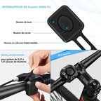 Extractme Alarme Vélo et Moto Sans Fil 110 dB Recargable USB – Detector de vibración Étanche IPX5 para Vélo, Scooter y Deux-Roues