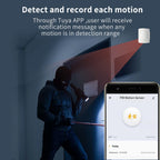 Detector de movimiento Zigbee Tuya PIR LINCUKOO – Captador de infrarrojos inteligente Compatible con Smart Life y Alexa para alarma de casa