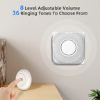 Bouton SOS Sans Fil GauTone – Medizinisches Alarm- und Pager-Hilfssystem für Senioren und abhängige Personen