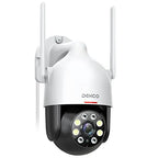 Caméra de Surveillance Extérieure DEKCO 3MP PTZ WiFi – Vision Nocturne Couleur, Suivi Intelligent, Audio Bidirectionnel, Dôme IP66