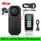 Alarme Antivol Étanche Elecpow 113 dB para Vélo, Moto et Trottinette Électrique – Detector de vibraciones con Télécommande Sans Fil 