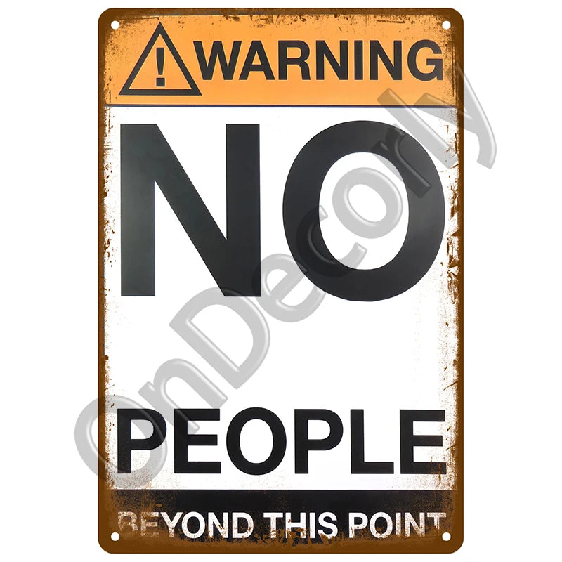 Panneau Vintage CCTV en Métal 20 x 30 cm – Plaque Murale “Vidéosurveillance 24h” pour Bar, Garage, Café et Maison