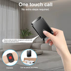 Buscapersonas sin filtro para personas con botón SOS y reloj de llamada – Sistema de alerta de urgencia para casas, niños y pacientes