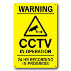 Panneau Rigide en Aluminium “Alarme Vidéo – Propriété Privée, Accès Interdit” – Signalisation de Sécurité Rétro pour Parking et Protection des Biens