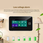 Earykong ER-G60 – WLAN- und GSM-Alarmsystem für den Heimgebrauch, mit farbiger Tastatur, taktiler Tastatur und Smart Life-Anwendung