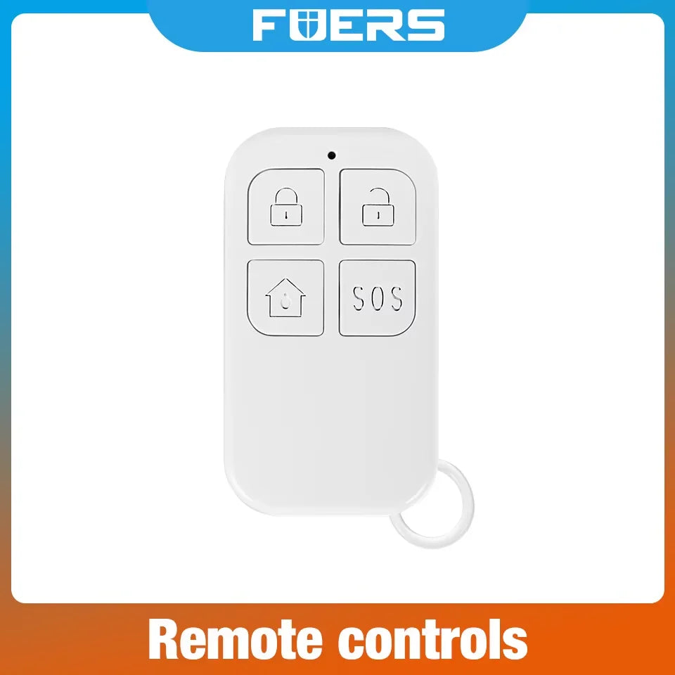 FUERS G03 – Sistema de alarma Maison Connecté Tuya WiFi &amp; GSM, Écran Couleur 2,4", Kit Seguridad Sans Fil con detectores de puerta y movimiento