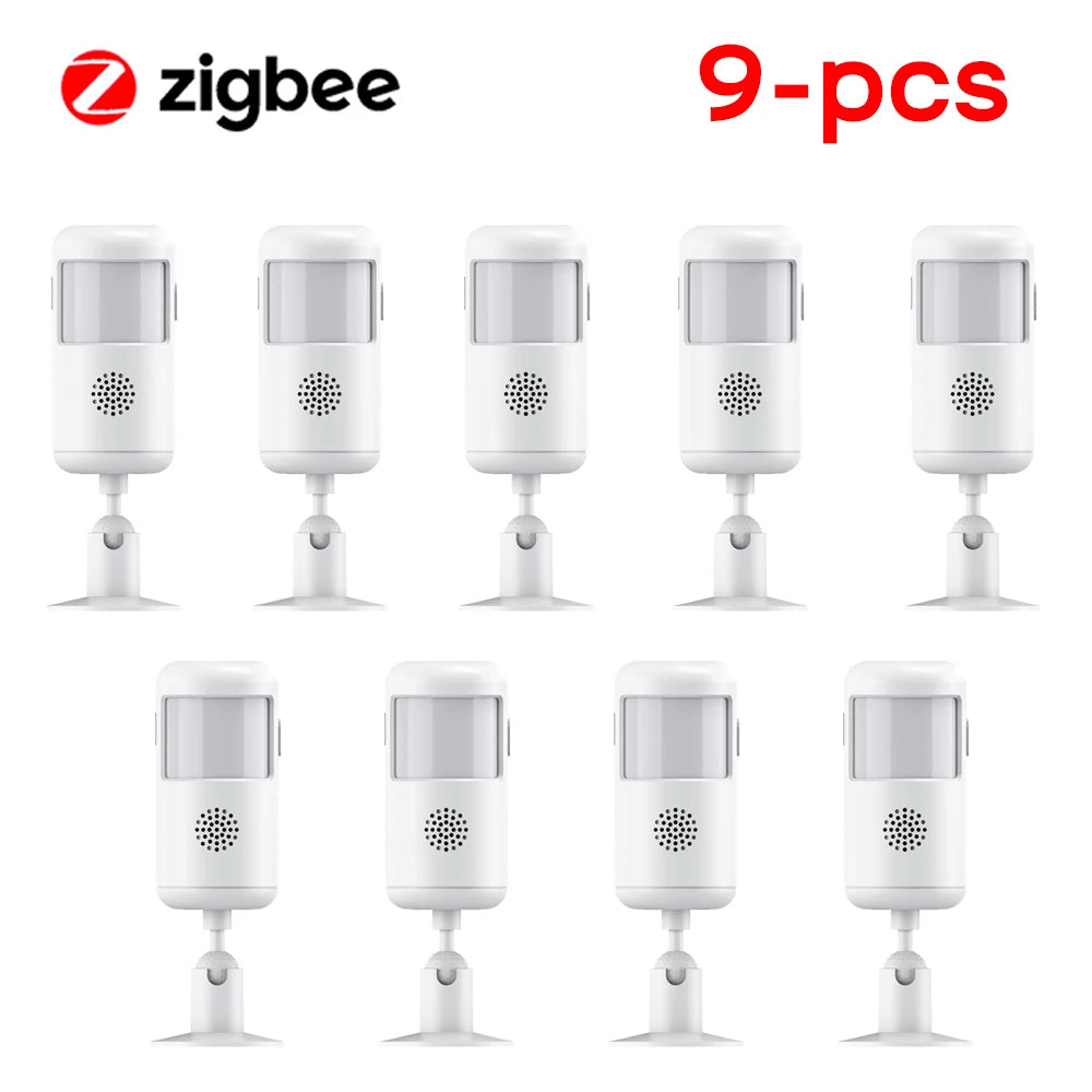 Detector de movimiento PIR 433MHz Modo doble - Capteur Infrarouge Étanche 180° Compatible Tuya Smart Life para seguridad Maison