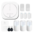 ZUIDID G13 – Sistema de alarma Maison Connecté Tuya WiFi &amp; GSM, Seguridad Sans Fil 433 MHz con Capteurs, Sirène y Control Vocal