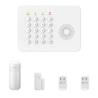 Sistema de alarma Maison PGST WiFi + GSM 2G Tuya – Kit de seguridad conectado con detectores de movimiento y captadores de puerta/ventana