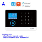 Sistema de alarma Maison TAIBOAN WiFi + GSM Tuya 433 MHz con pantalla y sirena – Central de alarma sin filtro inteligente 