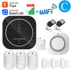 SECUGARD G13 – Sistema de alarma Maison Connecté Tuya WiFi &amp; GSM, 433 MHz, Seguridad Sans Fil con aplicación Smart Life y compatibilidad con Alexa