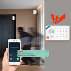 Sistema de alarma Maison KERUI W181 WiFi Tuya – Kit de seguridad conectado con detector de movimiento, captadores de apertura y detector de humo 