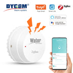 Zigbee Tuya-Wasserdetektor – angeschlossener Inondation-Sensor mit Ortsalarm und Smart Life-Benachrichtigungen 