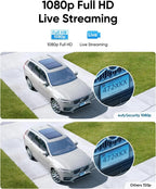 Caméra de Surveillance Sans Fil eufy Security eufyCam 2C – 1080p HD, Autonomie 180 Jours, Compatible HomeKit, Sans Abonnement