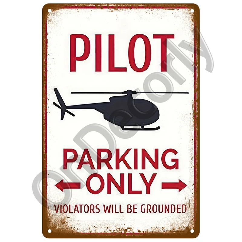 Panneau Vintage CCTV en Métal 20 x 30 cm – Plaque Murale “Vidéosurveillance 24h” pour Bar, Garage, Café et Maison