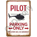 Panneau Vintage CCTV en Métal 20 x 30 cm – Plaque Murale “Vidéosurveillance 24h” pour Bar, Garage, Café et Maison